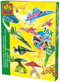 SES Aviones de Papel para Plegar (1 ud.)