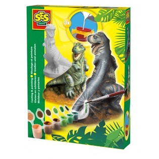 SES Moldear y Pintar - Dino T-Rex (1 ud.)