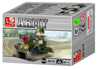 Soldado de Juguete Sluban Ej&eacute;rcito M38-B0118 (1 ud.)