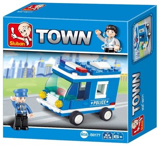 Autob&uacute;s de Polic&iacute;a Sluban M38-B0177 (1 ud.)