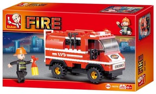 Sluban Cami&oacute;n de Bomberos M38-B0276 (1 ud.)