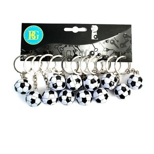 LLAVEROS DE F&Uacute;TBOL (12 ud.)