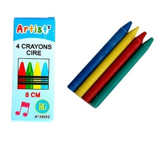 4 Ceras de Colores en Caja (36 uds.)