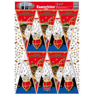 Pegatinas Decorativas Ventana Sinterklaas (12 uds.)