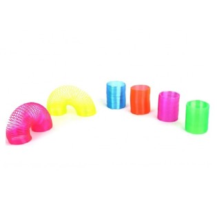MINI MUELLES DE COLORES NE&Oacute;N &Oslash;3.5 CM. (48 uds.)