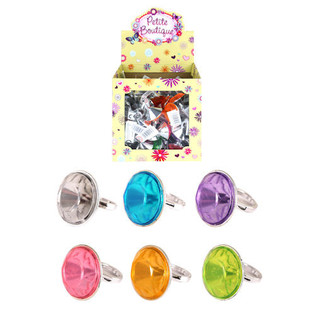 Anillos de Diamantes Grandes para Niños en Expositor (80 uds.)
