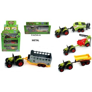 SET DE TRACTORES DIE CAST EN DISPLAY (12 uds.)