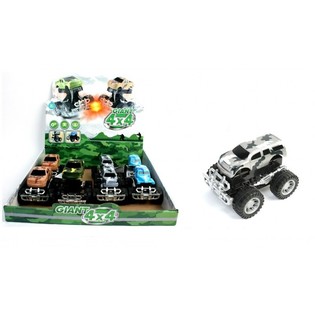 Grandes Monster Cars de Fricci&oacute;n en Display (12 uds.)
