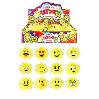 Pelotas Puffer Smili Luminosas en Display (12 uds.)