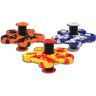 SPRINGING FLIP SPINNER - Con Estampado | MIX COLORES (10 uds.)