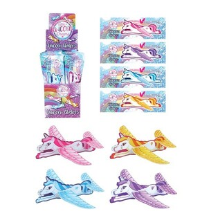AVIONES DE ESPUMA UNICORNIO EN EXPOSITOR (48 uds.)