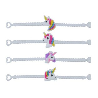 PULSERAS DE SILICONA DE UNICORNIO PARA NI&Ntilde;OS (100 uds.)