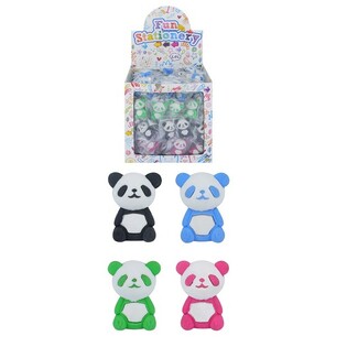 GOMAS DE BORRAR MODELO: PANDAS EN EXPOSITOR (128 uds.)