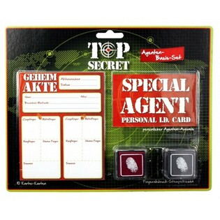 TOP SECRET &ndash; AGENTE ESPECIAL, KIT DE HUELLAS (12 uds.)