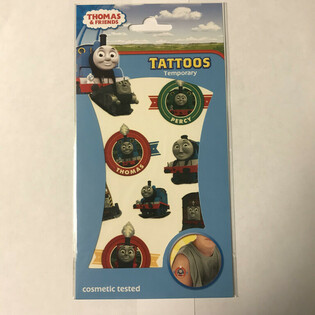 SET DE TATUAJES TEMPORALES: THOMAS Y SUS AMIGOS, 20 x 10 cm (10 uds.)
