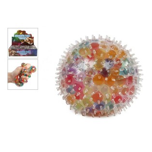**MEGA ECON&Oacute;MICA** PELOTA SQUISHY EN EXPOSITOR (12 uds.)
