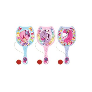 Juego de Pala con Bola Poni (24 uds.)
