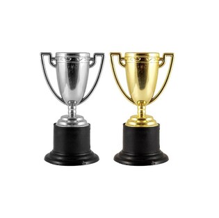 Trofeo de Ganador – 10 cm Mix Oro y Plata (12 uds.)