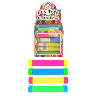 TUBOS DE SONIDO, 13,5 CM EN EXPOSITOR (30 uds.)