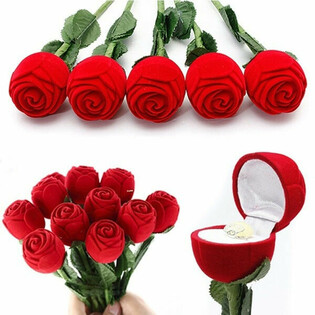 Rosa con Anillo en Expositor (48 uds.)