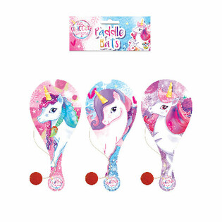 JUEGO DE PALA Y PELOTA DE UNICORNIO (24 uds.)