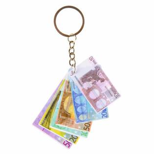 LLAVEROS BILLETES DE EURO (48 uds.)