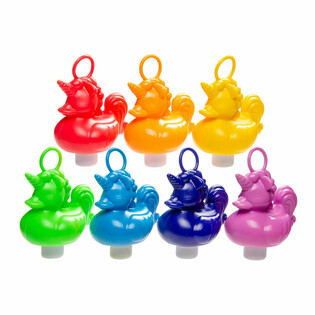 Patitos de Pesca Unicornio - Colores Mezclados - 12 Cm (21 uds)