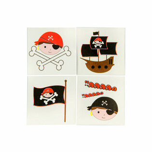 TATUAJES TEMPORALES PIRATAS (288 uds.)