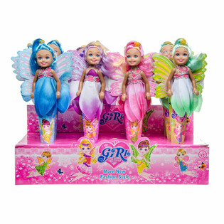 MUÑECAS DE HADA EN EXPOSITOR (12 uds.)