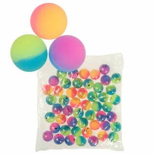 Mix de Pelotas Rebotonas Frosted &Oslash; 3,2 cm (50 uds.)
