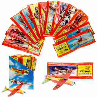 Aviones de Espuma en Expositor (48 uds.) | Al por mayor