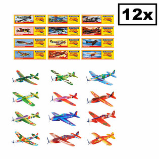 AVIONES DE ESPUMA (12 uds.)