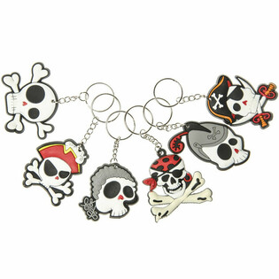 PACK DE LLAVEROS PIRATAS MIX (48 uds.)