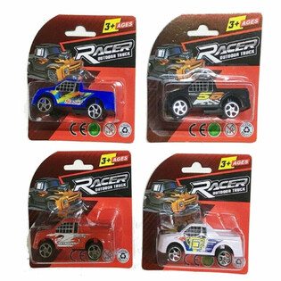 COCHES DE CARRERAS PICKUP EN BL&Iacute;STER (24 uds.)