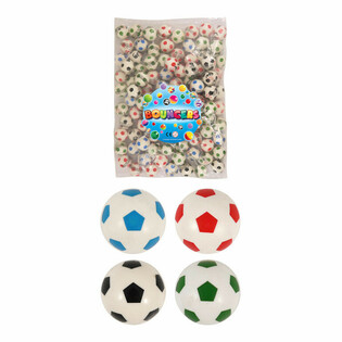 Pelotas Saltarinas de F&uacute;tbol &Oslash;3.3CM (100 unidades)