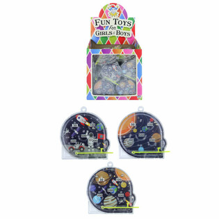 Mini Juegos de Pinball Espacio – Expositor de 108 unidades