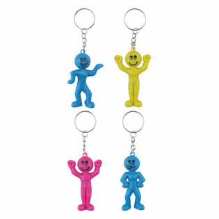 Llaveros de Figuras Smiley (60 uds.)