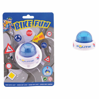 Sirena de Policía Bike Fun - Luz y Sonido para Bicicleta Infantil