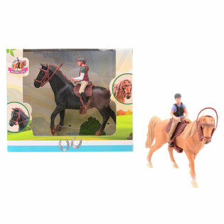 MY LOVELY HORSE - Caballo de Juguete con Jinete - en Caja de Regalo (1 ud.)