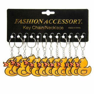 Llaveros de Patito Amarillo (48 unidades)