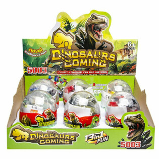 Bloques de Construcción Bricks - Dinosaurio en Cápsula (6 uds)