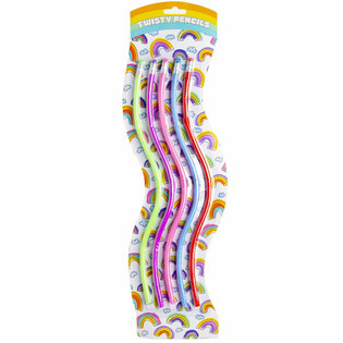 Set de 5 L&aacute;pices Flexibles Twisty XL en Bl&iacute;ster (10 uds.)