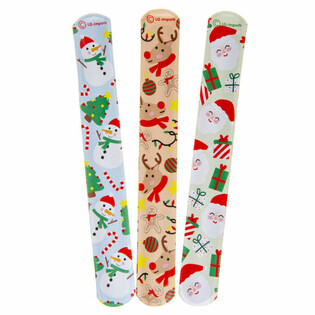 Pulseras de Navidad Slap - Mix (36 unidades)