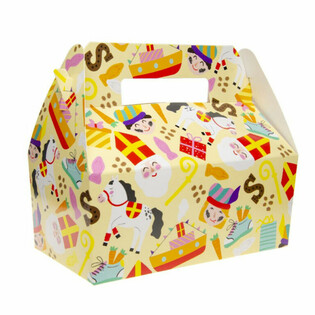 CAJA DE MEN&Uacute; SINTERKLAAS - 22.5 x 12 x 9.5 cm (24 ud.)