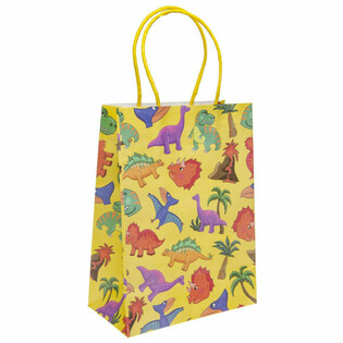 Bolsas de Regalo de Papel Dinosaurio (12 Unidades)