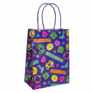 Bolsa de Regalo de Papel Gamer - 16x9x22 cm (12 uds.)