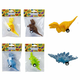 MIX DINOSAURIOS PULL BACK (24 uds.)