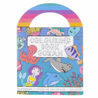Cuadernos de colorear de Animales Marinos con pegatinas (48 uds)