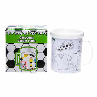 Vasos para Colorear "Futbolistas" (set de 2)