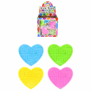 Juegos de Paciencia Corazones - Expositor de 72 unidades